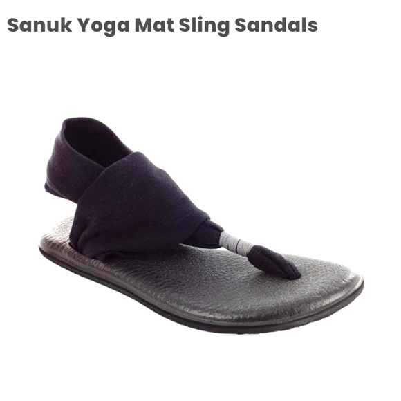 Sanuk Women's Yoga Puff-N-Stuff Sandals Black
